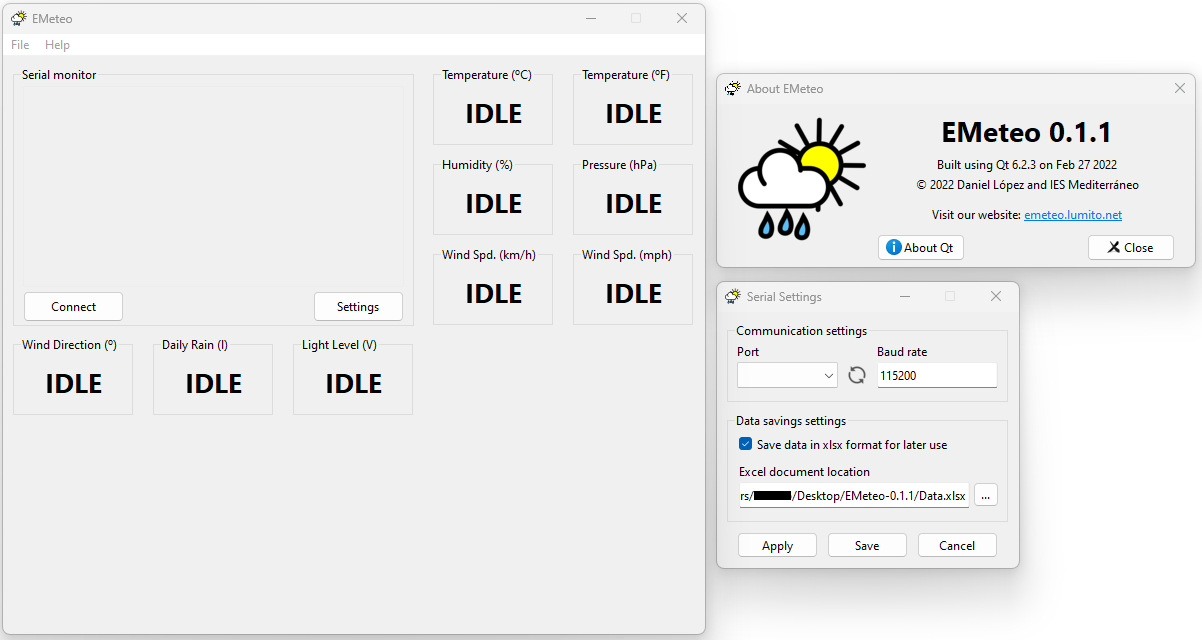 Imagen de EMeteo 0.1.1