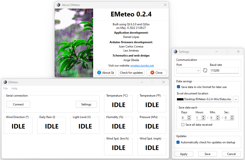 Imagen de EMeteo 0.2.4