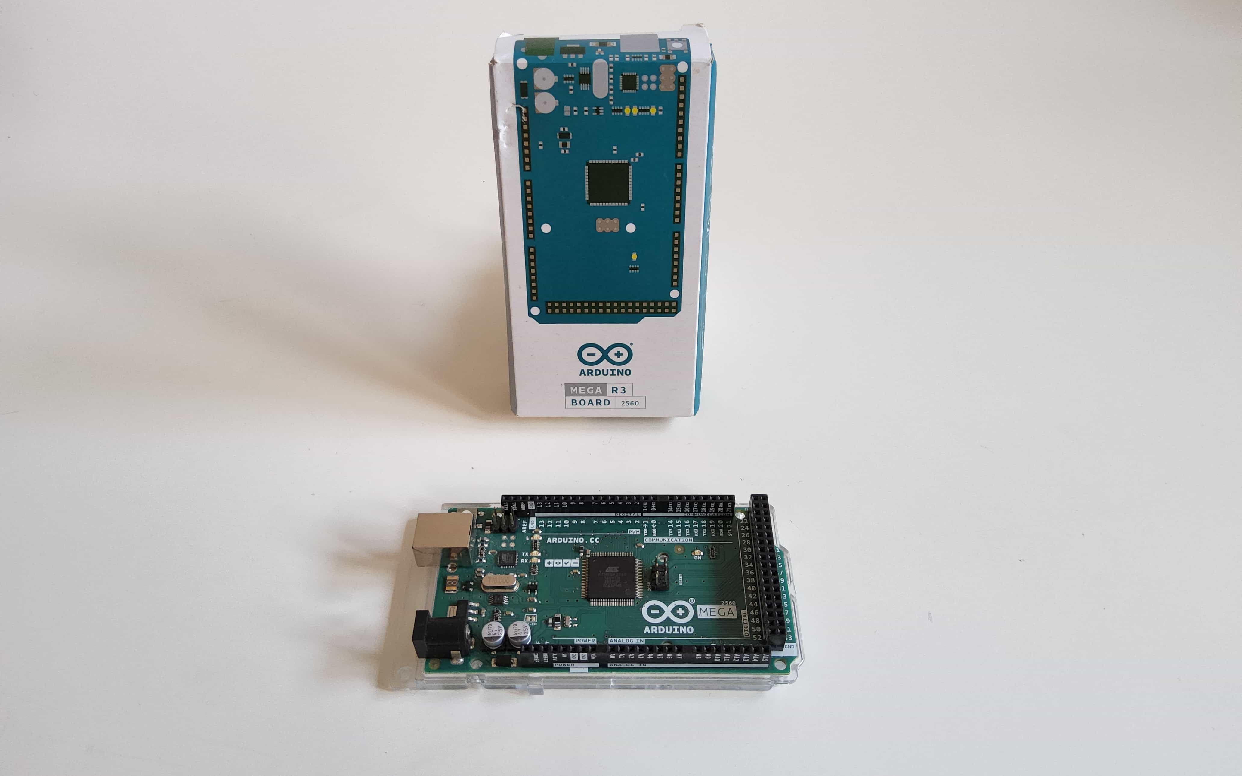 Imagen de la placa Arduino Mega 2560
