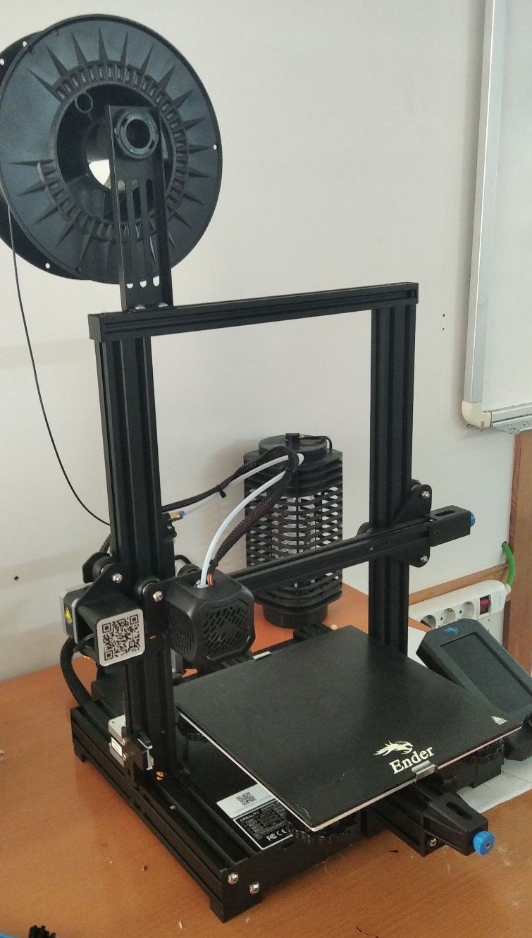 Imagen de la impresora 3D